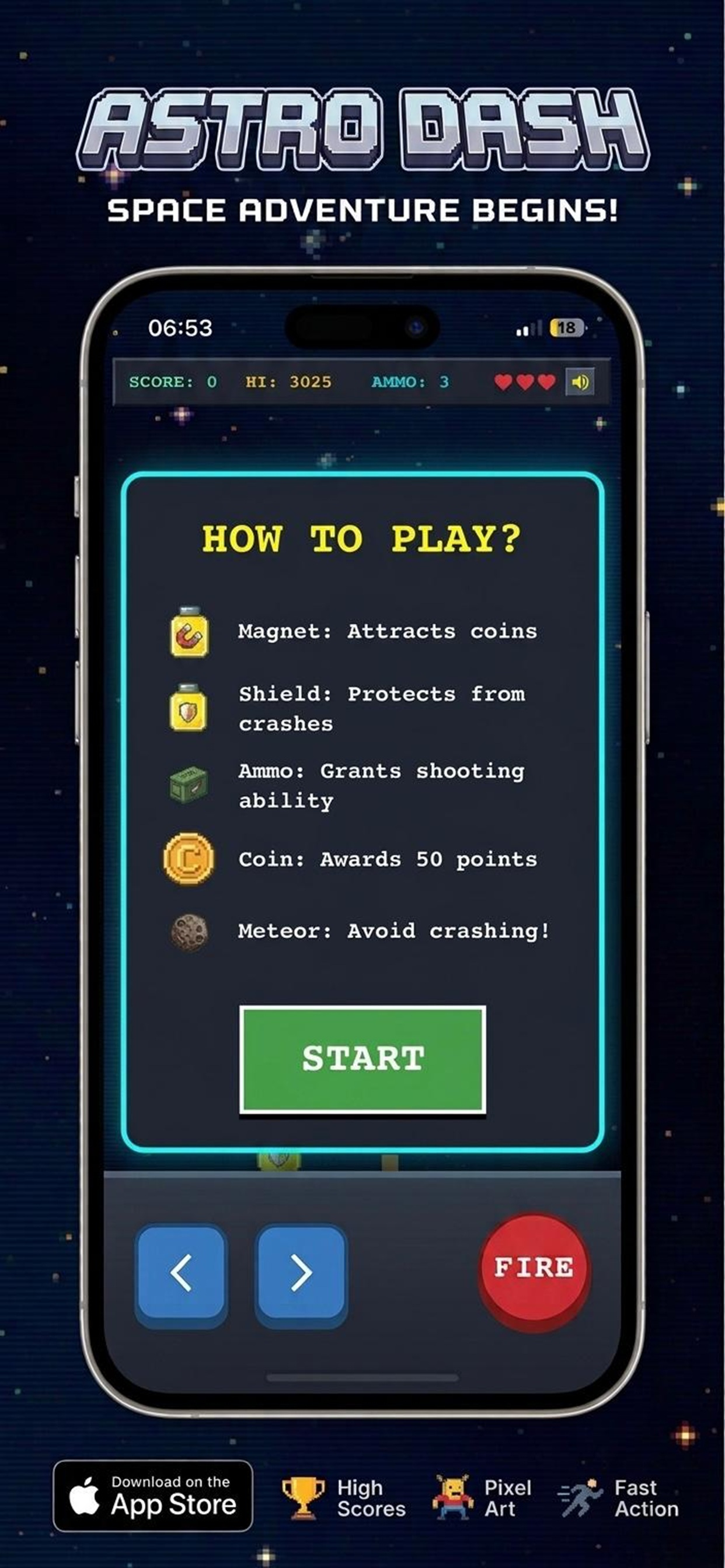 AstroDash screenshot 2