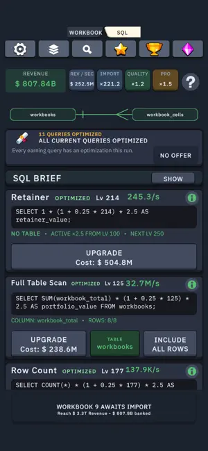 Idle Analyst screenshot 1