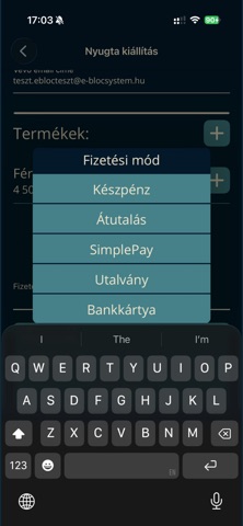 Nyugtázz screenshot