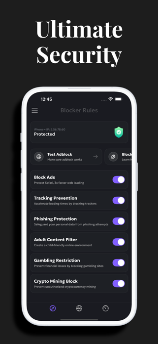 Safari Shield: Ad Blocker Screenshot 2 of 4