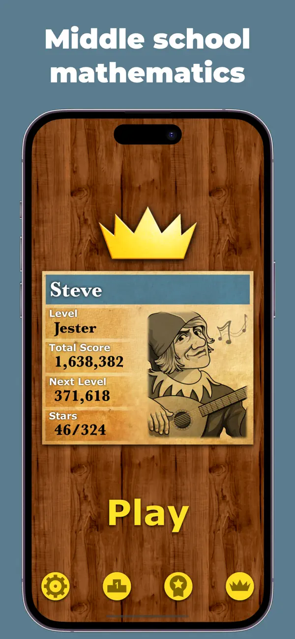 #1. King of Math: School Ed (iOS) De: Oddrobo Software AB
