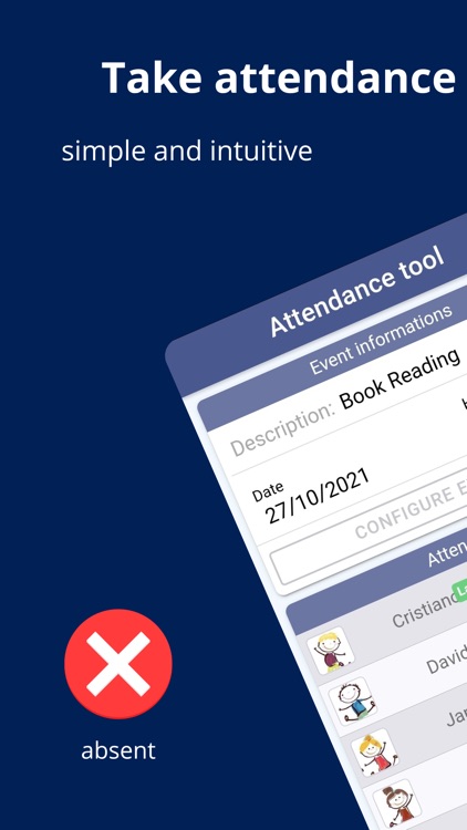 Attendy - Attendance register