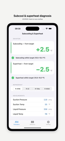 HVAC Calculator: Load & Charge screenshot