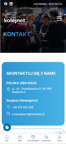 kolejnet screenshot