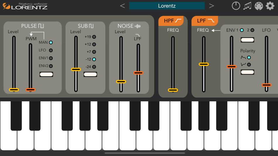 #2. Lorentz - AUv3 Plug-in Synth (iOS) 由: iceWorks, Inc.