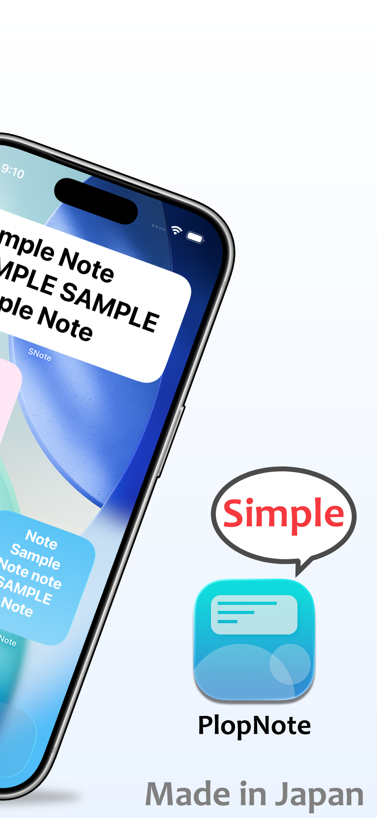 PlopNote screenshot 2