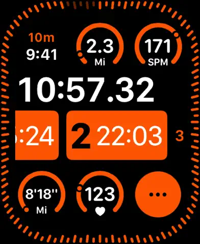 Running App for Watch - Fourie screenshot 1