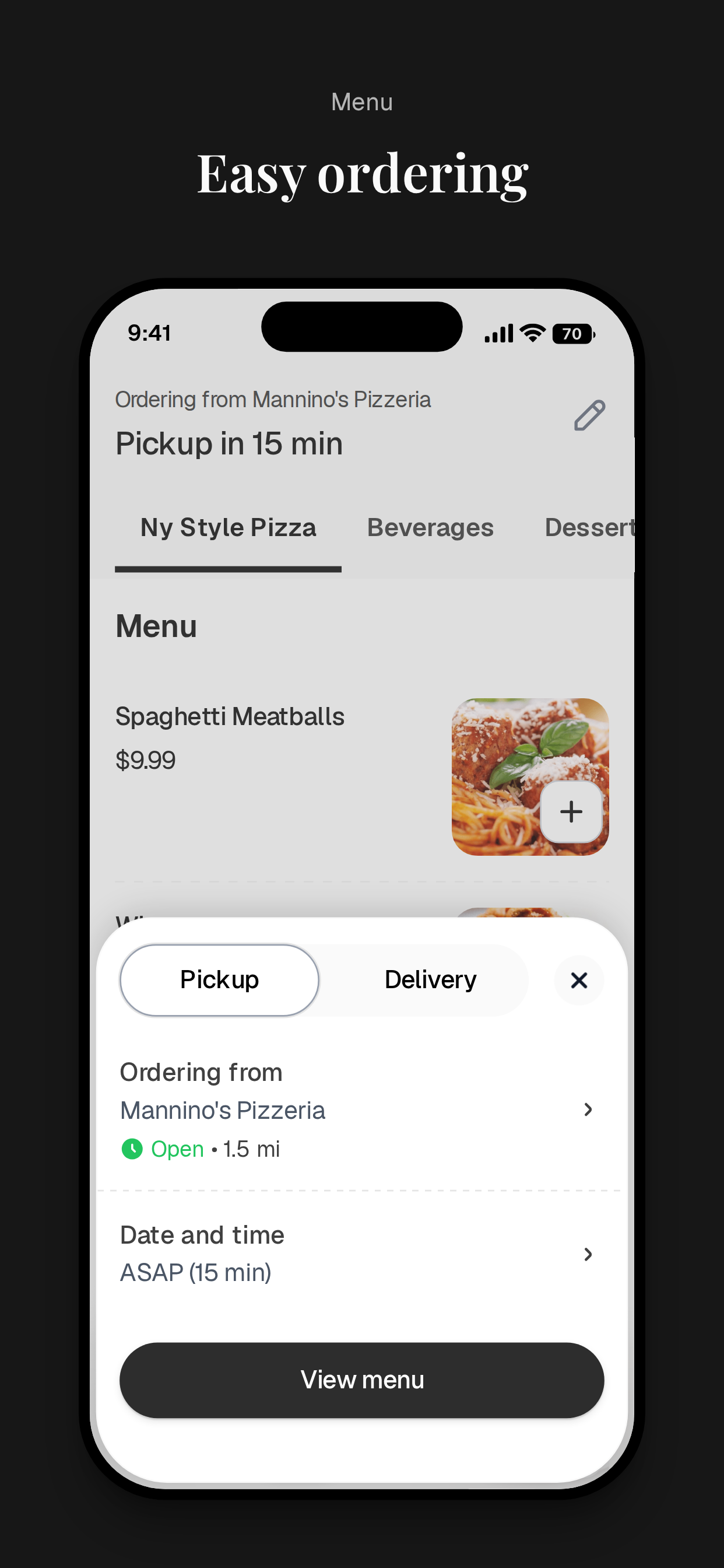 Mannino's Pizzeria screenshot 6