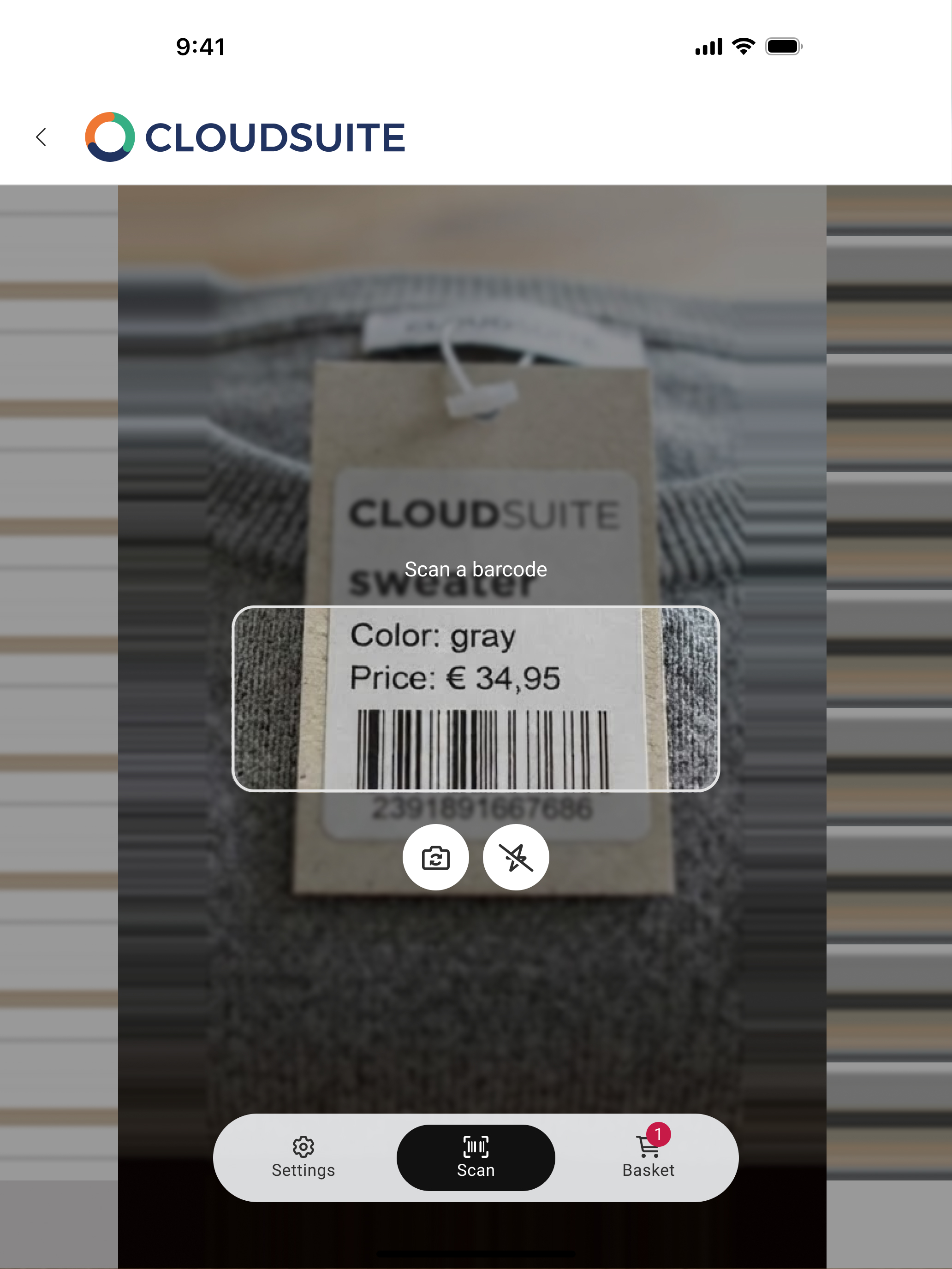 CloudSuite Scan Center screenshot 7