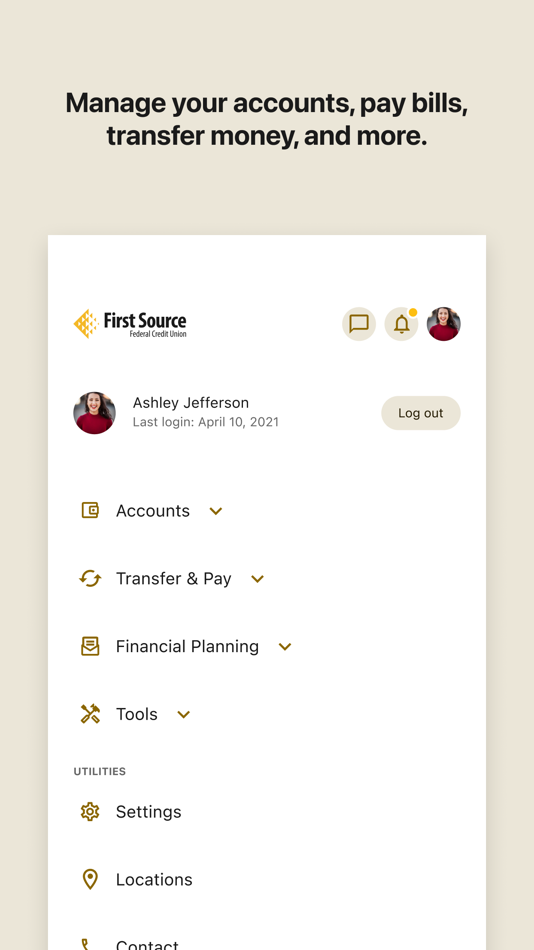#5. First Source (iOS) 由: First Source Federal Credit Union