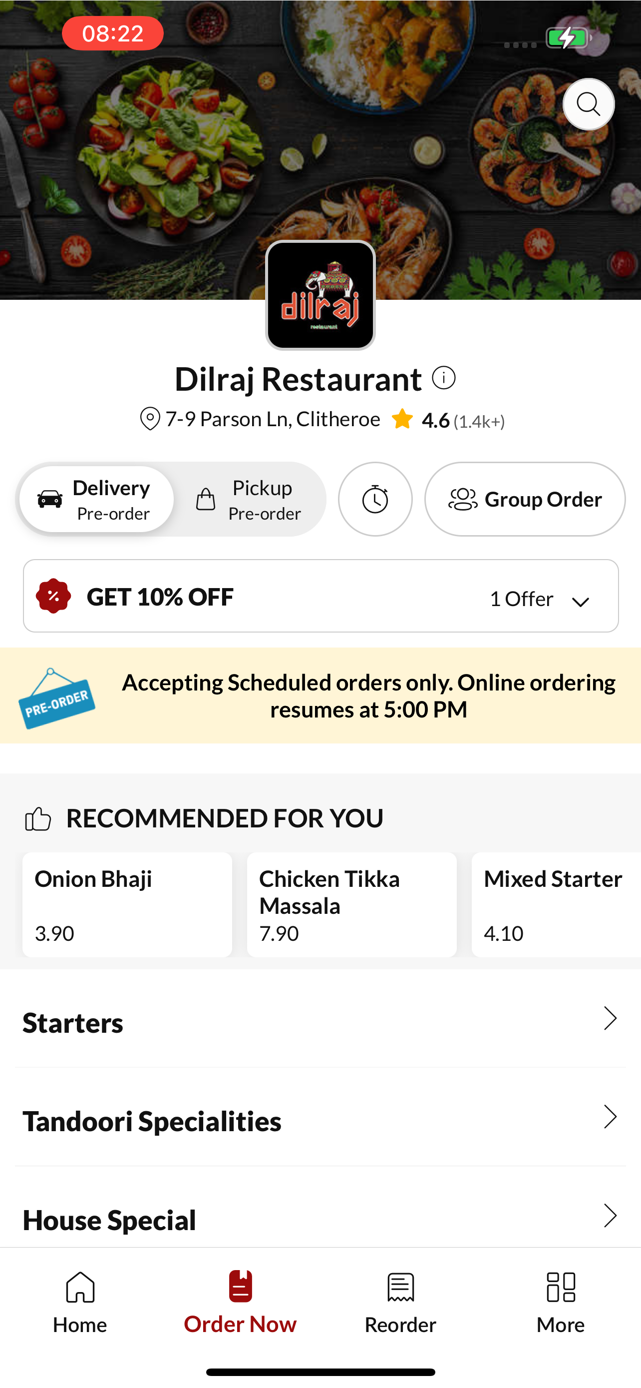 Dilraj Restaurant. screenshot 3