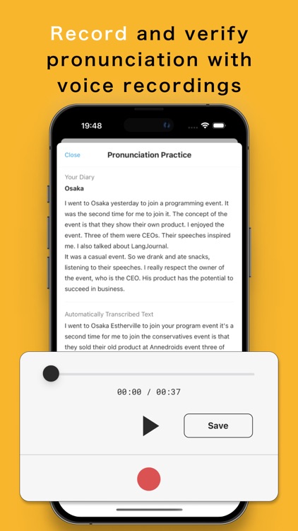 Lang Journal – Language Diary screenshot-6