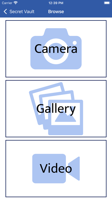 Secret Photos & Video Vault Screenshot