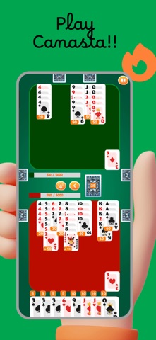 Canasta - Card Game iPhone screenshot