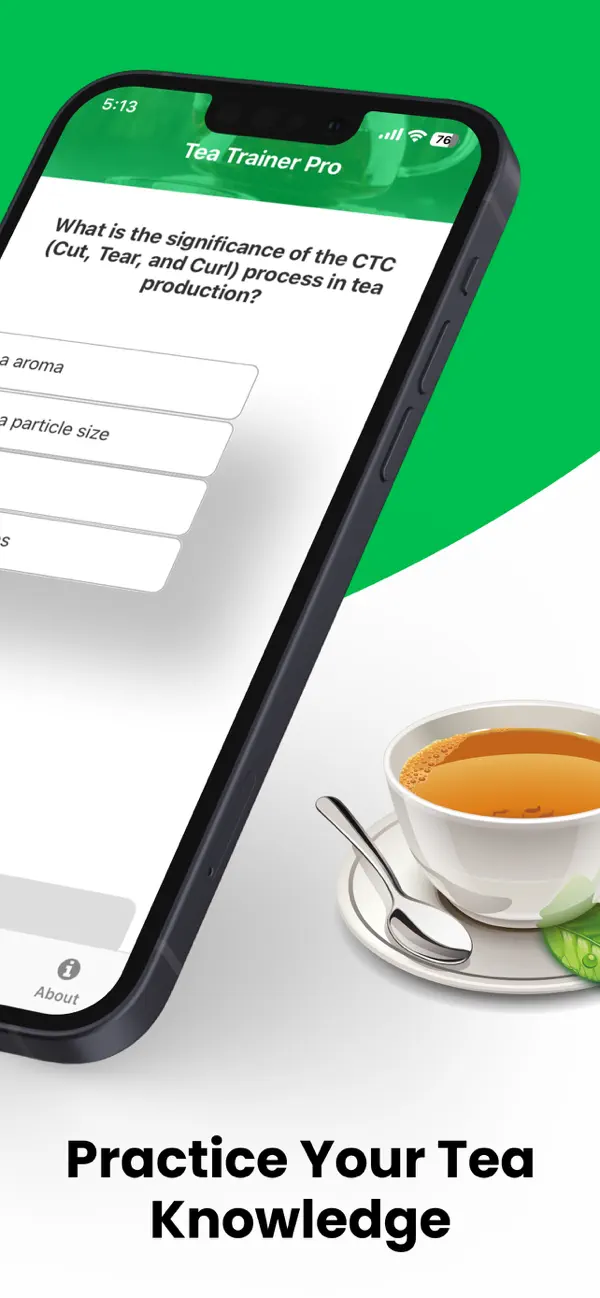 Screenshot #2 pour Tea Sommelier Trainer