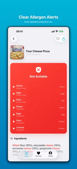 Food Allergy Scanner screenshot 2
