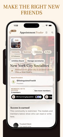 Appointment Trader iPhone screenshot