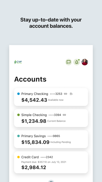 Catholic Vantage Financial CU Screenshot