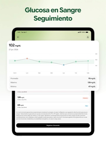 WellPal - Monitor cardíaco iPad screenshot 3