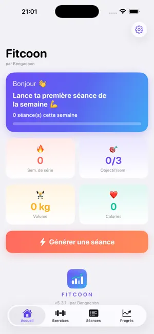 Fitcoon screenshot 1