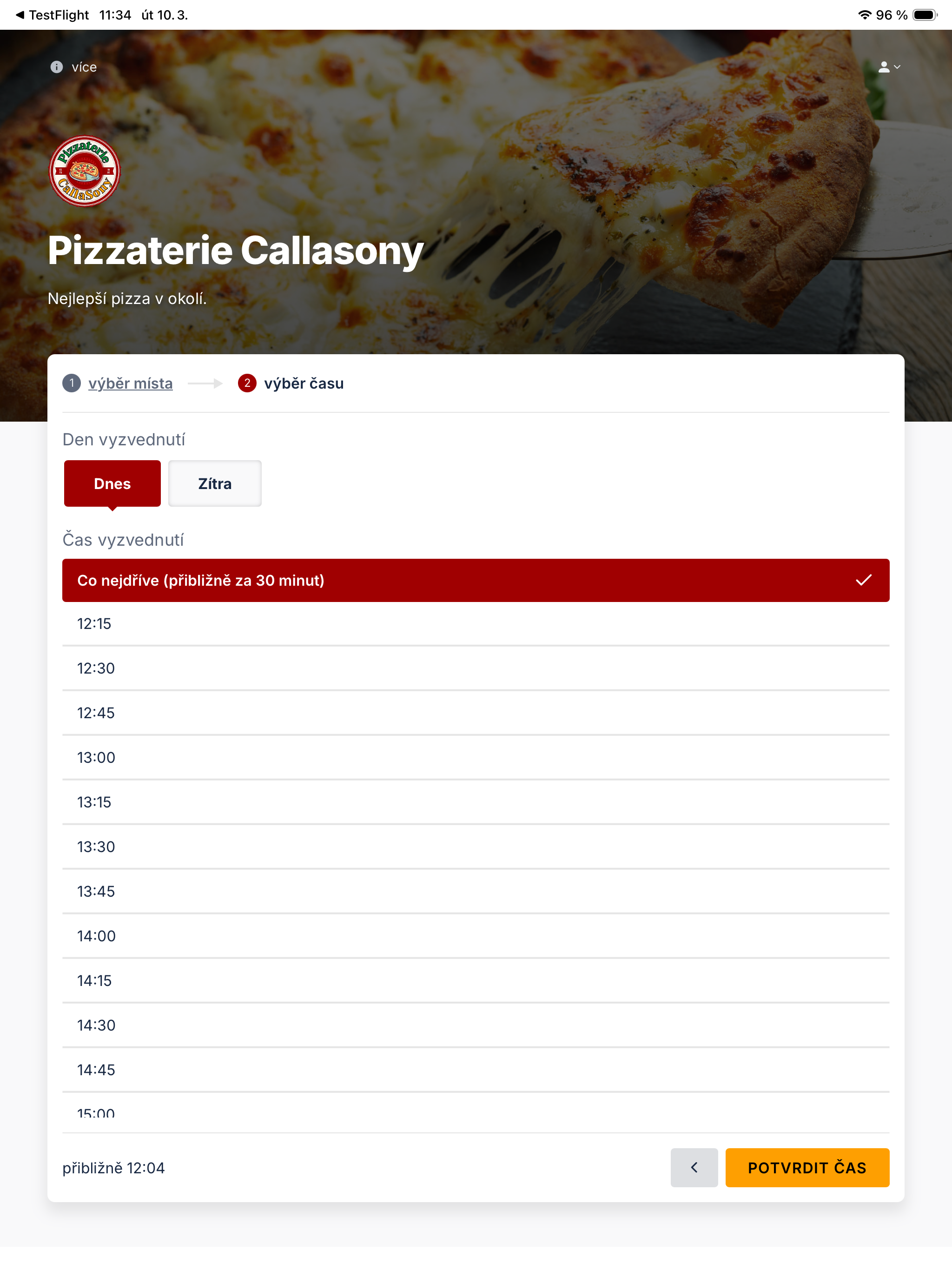 Pizzaterie Callasony screenshot 9