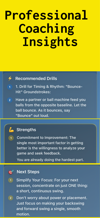 Pickleball Stroke Analyzer Screenshot 4 of 4