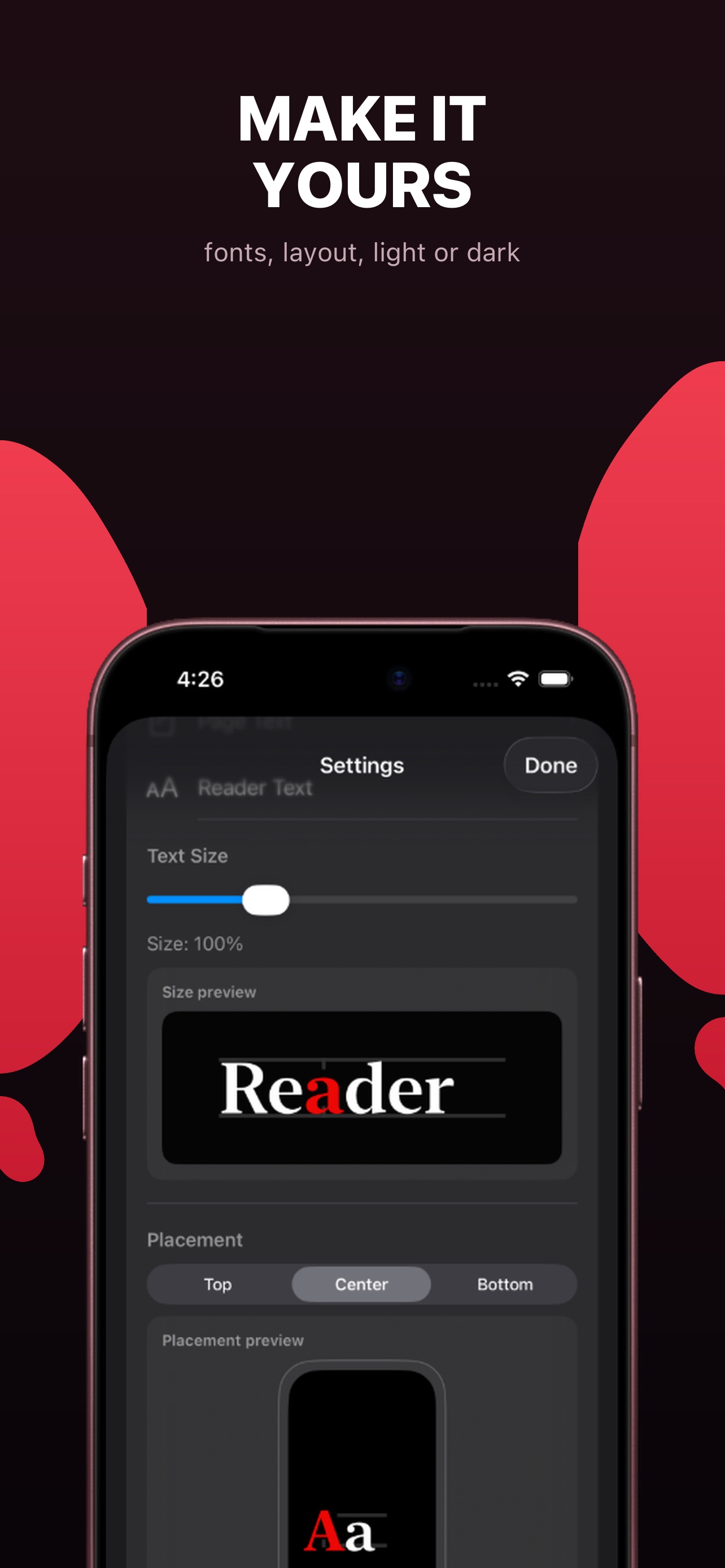 Screenshot 5 of One At A Time - EPUB Reader