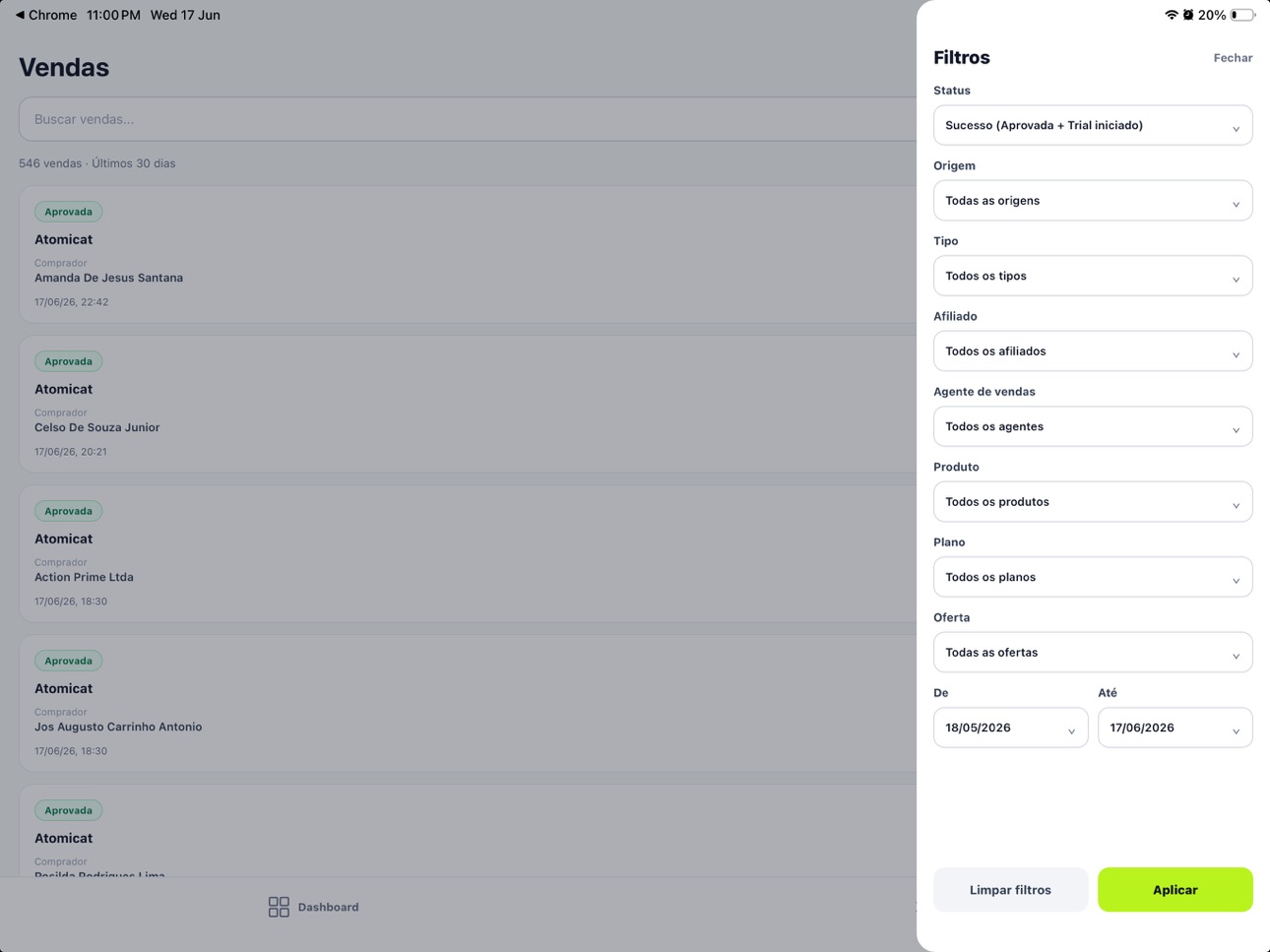 iPad screenshot