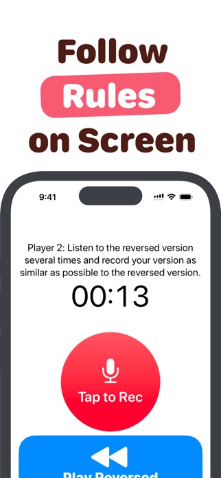Reversa - Reverse Audio Game Screenshot 5 of 7