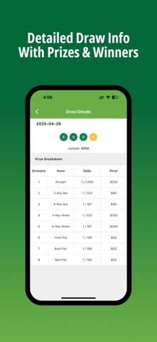 New Jersey Lottery iPhone screenshot