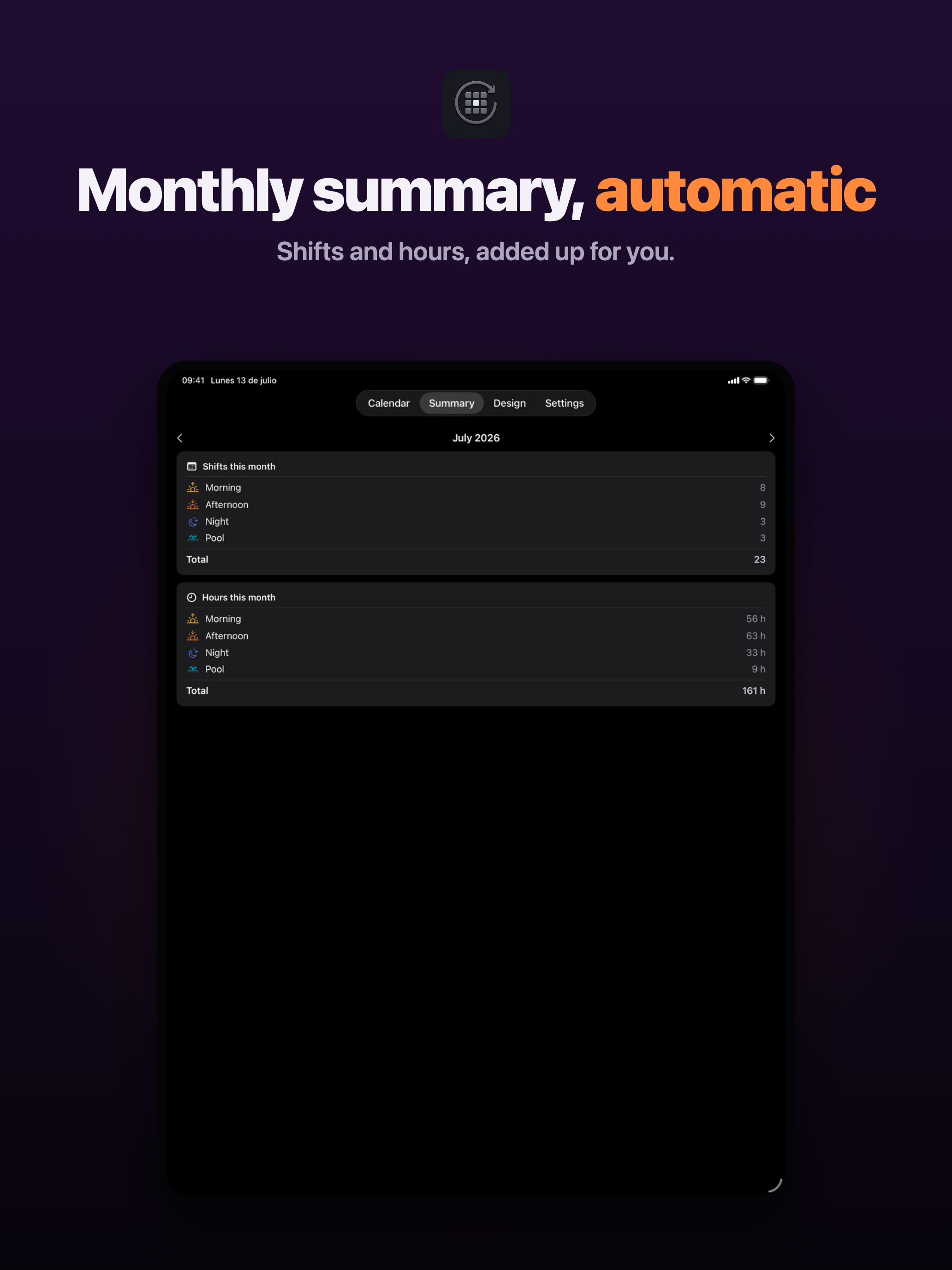 Turnativo: Shift Work Calendar screenshot 11