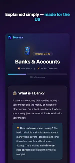 Novara: Money Skills for Teens screenshot 3