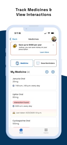 DICOT Benefits iPhone screenshot