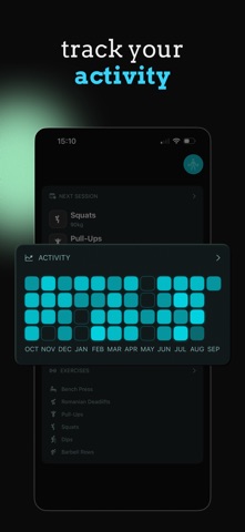 Zeus: Workout Tracker iPhone screenshot