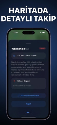 Su Kesintileri screenshot