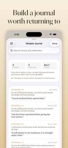 Proverbs Daily: Bible Verse Screenshot 3 of 4