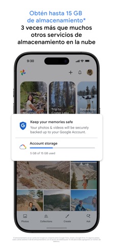 Google Fotos App Store preview screenshot 1