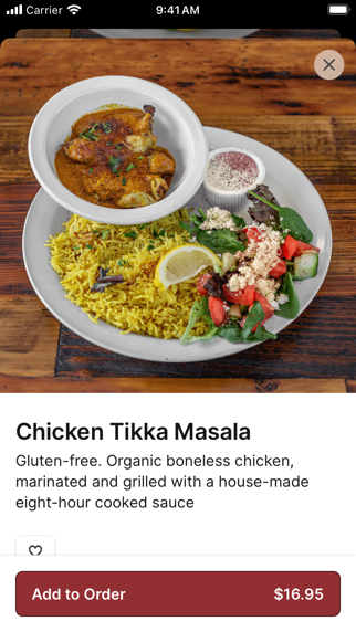 Umami Global Bistro To Go iPhone screenshot 3 - Food & Drink app