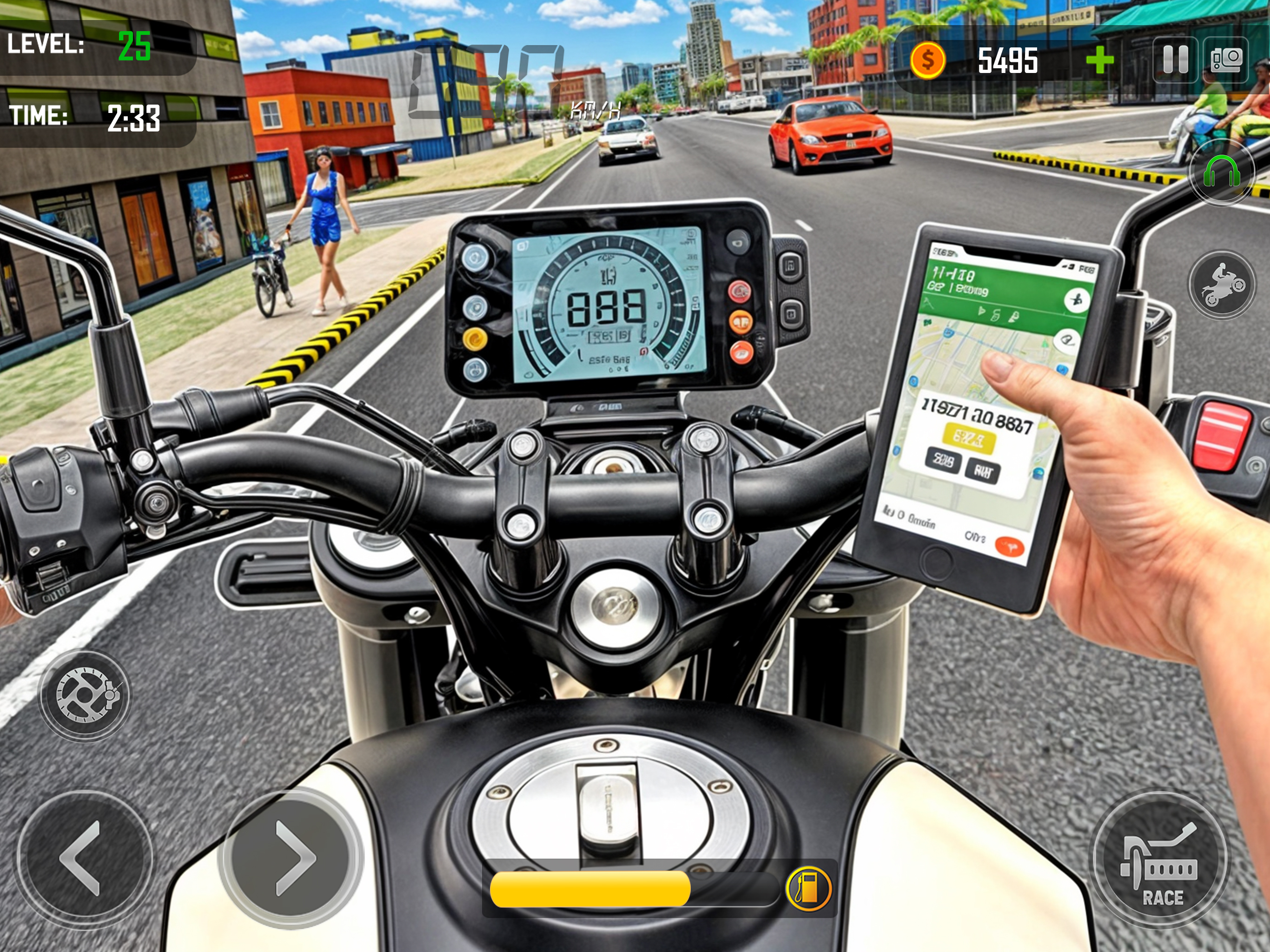 City Bike Driving Simulator