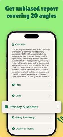 SuppDive AI Supplement Scanner Screenshot 3 of 6