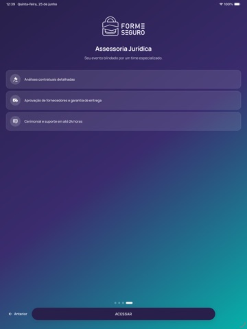 Forme Seguro V2 iPad screenshot