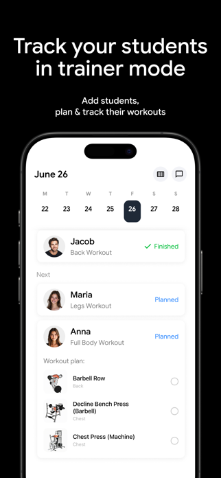 Fitnotes X - Workout Tracker Screenshot 2 of 7
