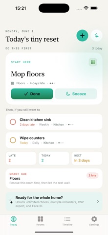 ChoreCue: Cleaning Routine Screenshot 1 of 10