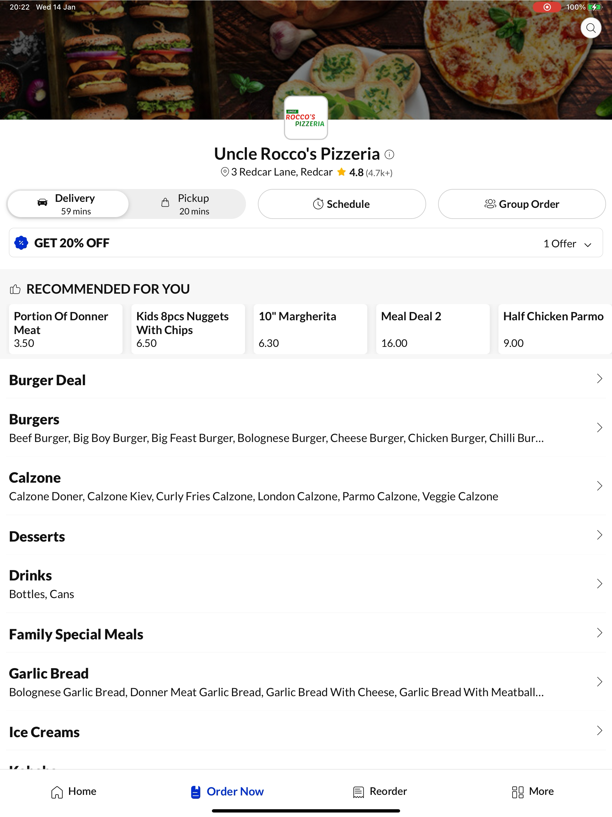Uncle Rocco's Pizzeria