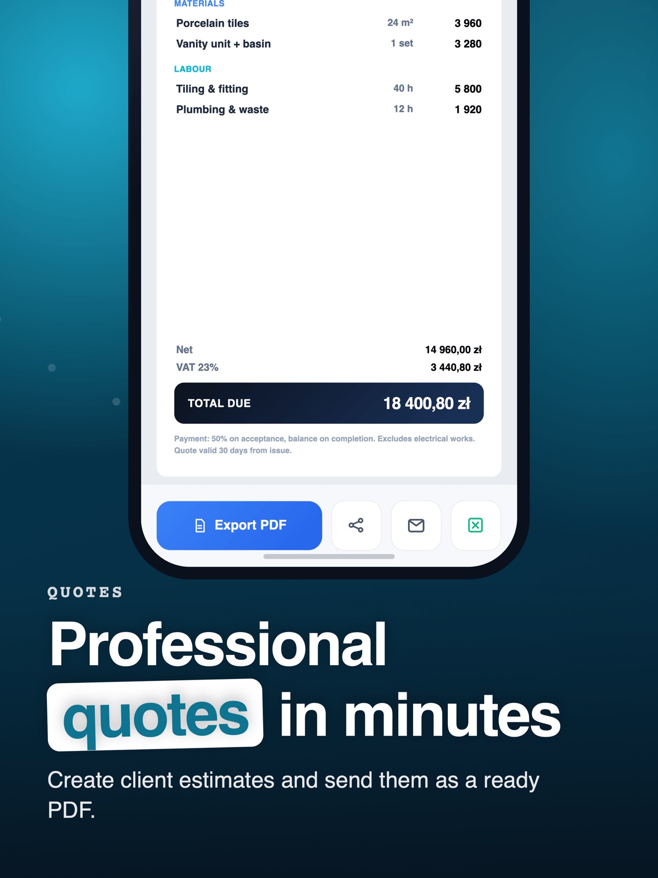 Screenshot 7 of CostBoard