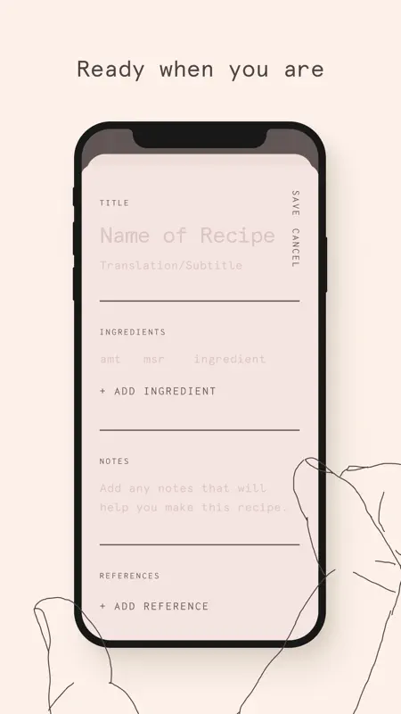 Mise: A minimalist recipe box screenshot 9 of 10