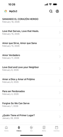 Christian Life App app screenshot 2