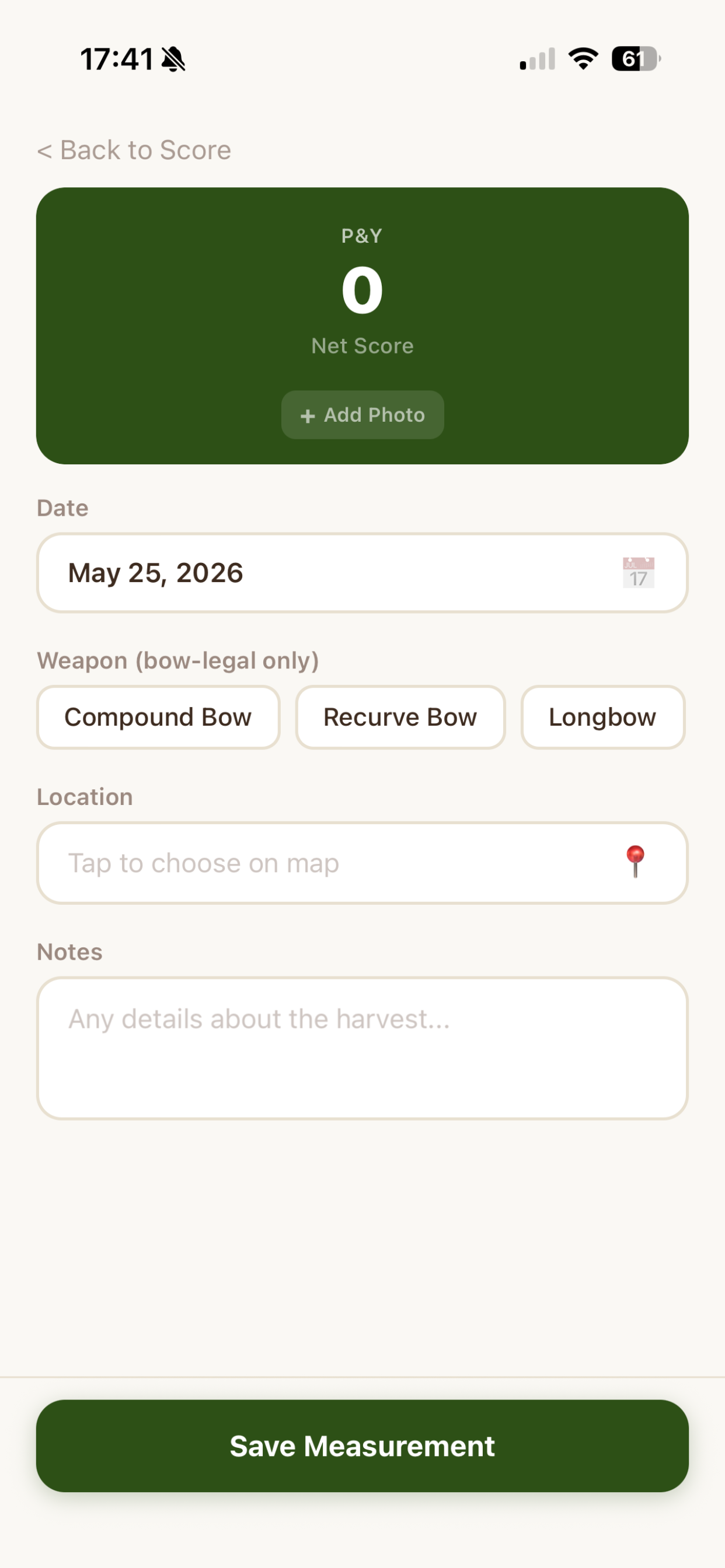 Antler Calculator