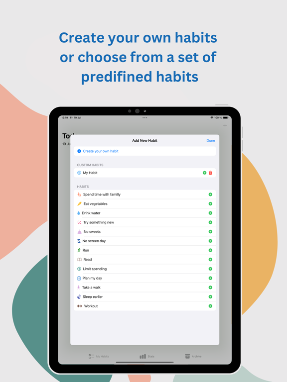 Screenshot #5 pour Daily Routine - Habit Tracker