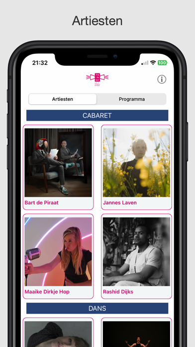 Delft Fringe Festival Screenshot